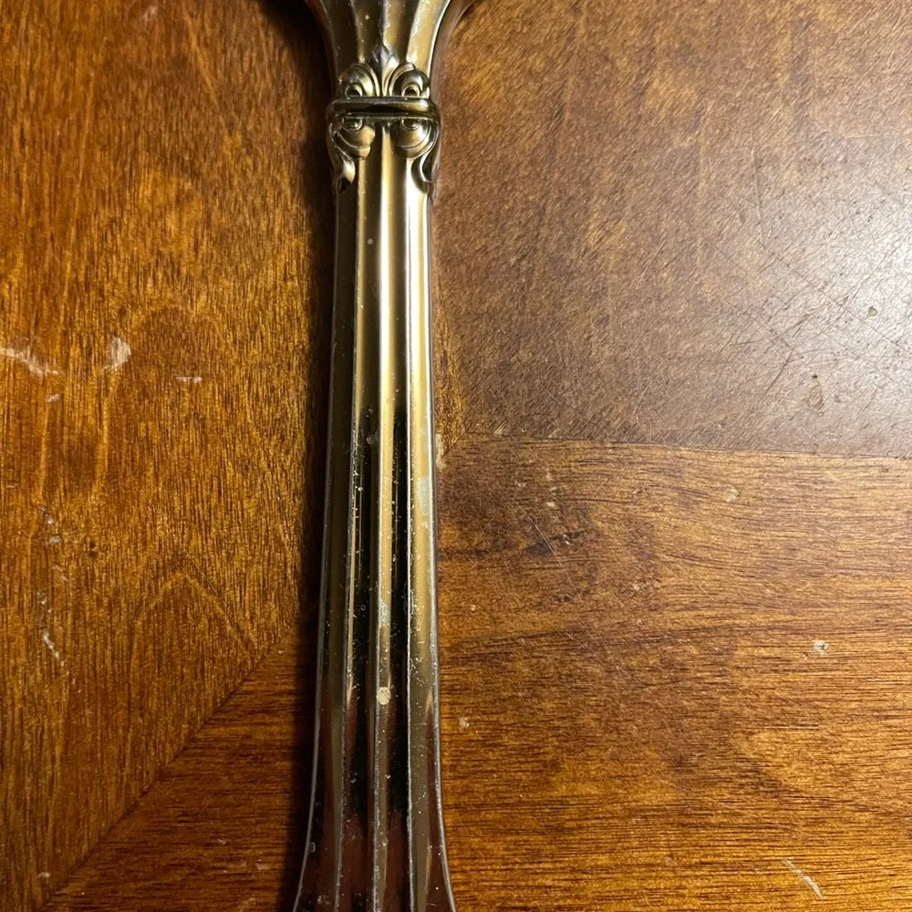 Vintage hand held mirror